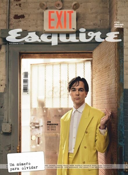 Esquire Espana – junio 2020 Cover