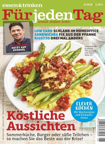 Essen & Trinken Fur jeden Tag – Juni 2020 Cover