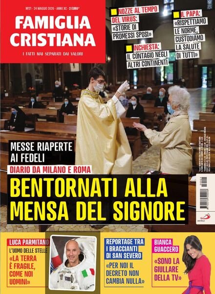 Famiglia Cristiana – 24 Maggio 2020 Cover