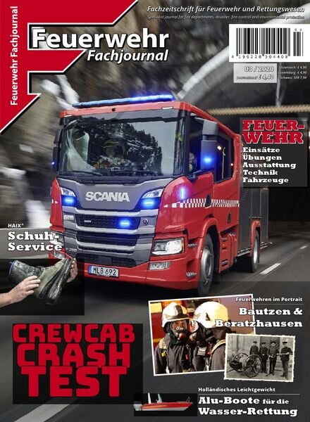 Feuerwehr Fachjournal – Nr.3 2020 Cover