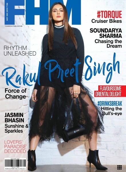 FHM India – November-December 2019 Cover