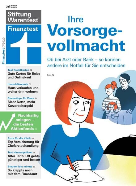 Finanztest – Juli 2020 Cover