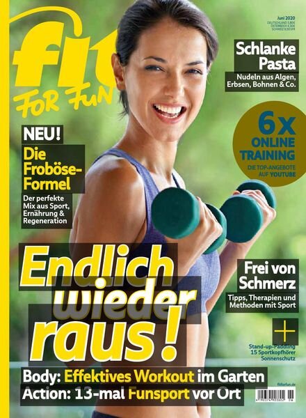Fit for Fun – Juni 2020 Cover