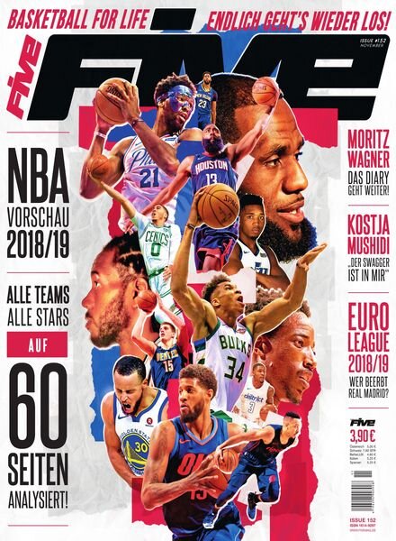 FIVE Magazin – November 2018 Cover