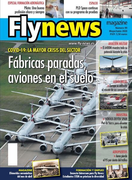 Fly News Magazine – mayo 2020 Cover