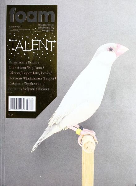 Foam Magazine – Issue 24 – Talent Cover