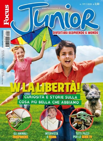 Focus Junior – giugno 2020 Cover