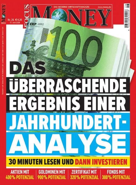 Focus Money – 17 Juni 2020 Cover
