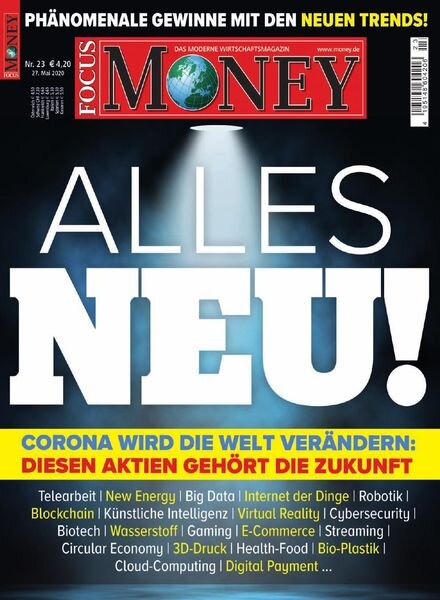 Focus Money – 27 Mai 2020 Cover