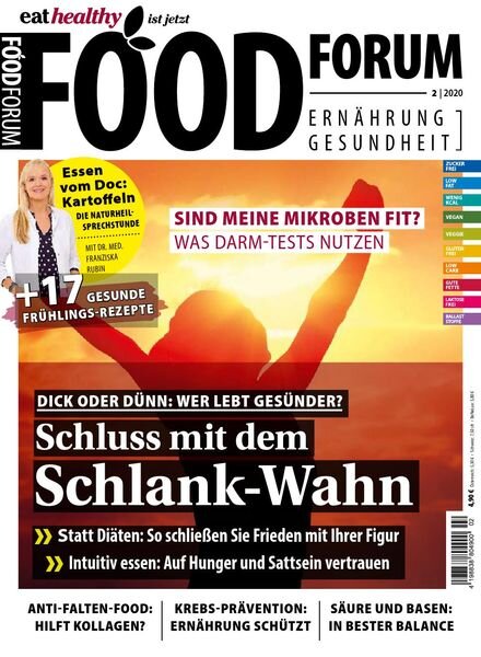 FoodForum – Nr.2 2020 Cover