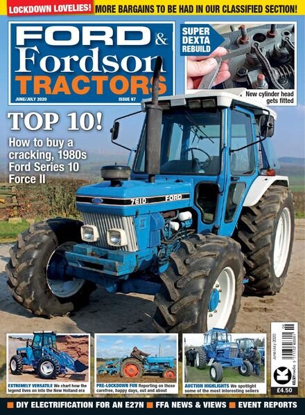 Ford & Fordson Tractors – Issue 97 – June-July 2020 Cover