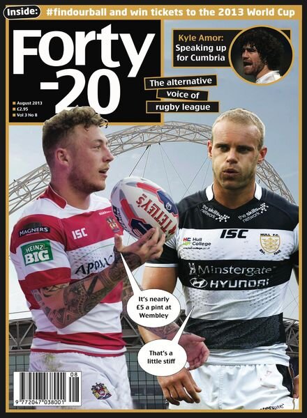 Forty20 – Vol 3 Issue 8 Cover