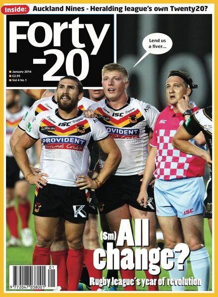 Forty20 – Vol 4 Issue 1 Cover
