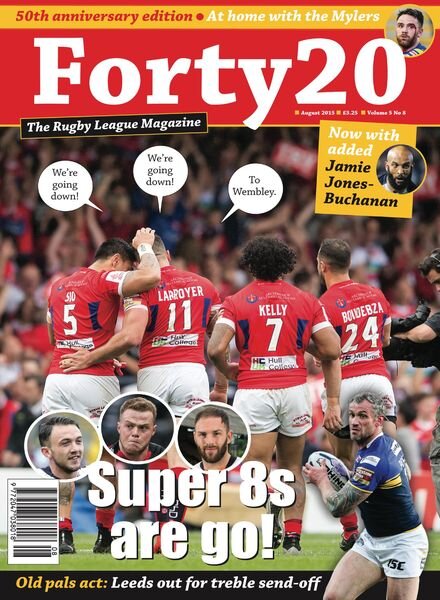 Forty20 – Vol 5 Issue 8 Cover