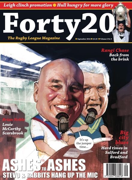 Forty20 – Vol 6 Issue 9 Cover