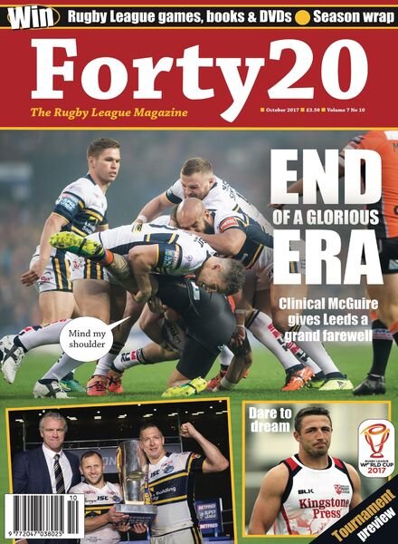 Forty20 – Vol 7 Issue 10 Cover