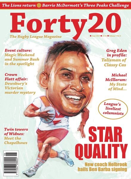Forty20 – Vol 7 Issue 6 Cover
