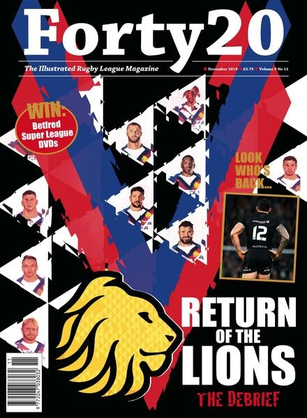 Forty20 – Vol 9 Issue 11 Cover