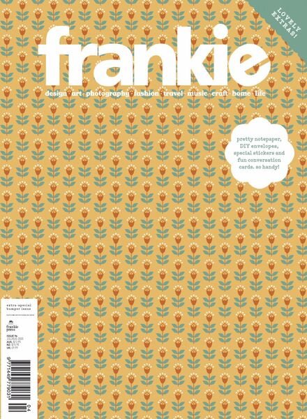 frankie Magazine – July-August 2020 Cover