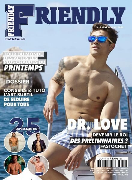 Friendly – avril 2020 Cover