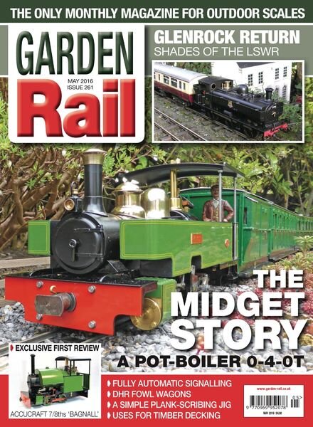 Garden Rail – May 2016 Cover