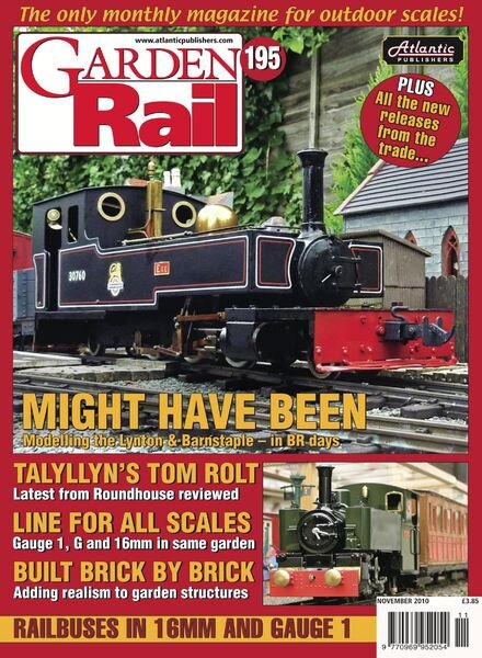 Garden Rail – November 2010 Cover