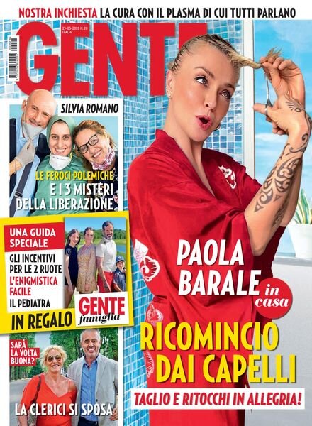 Gente Italia – 23 maggio 2020 Cover
