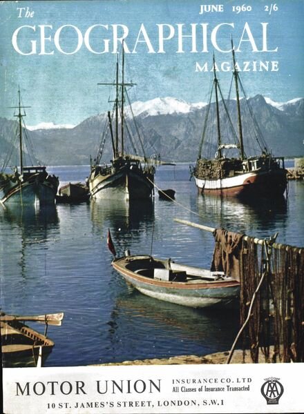 Geographical – June 1960 Cover