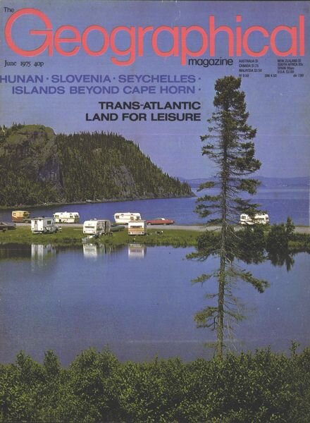 Geographical – June 1975 Cover