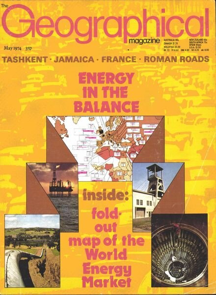 Geographical – May 1974 Cover