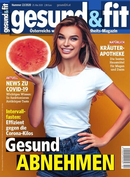 Gesund & Fit – 25 Mai 2020 Cover