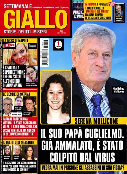 Giallo – 13 Maggio 2020 Cover