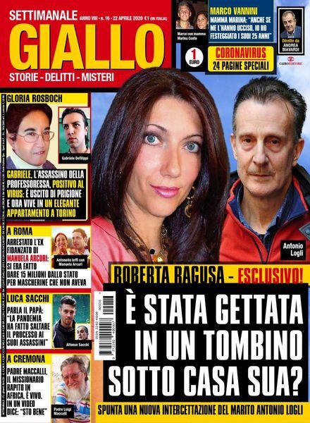 Giallo – 22 Aprile 2020 Cover