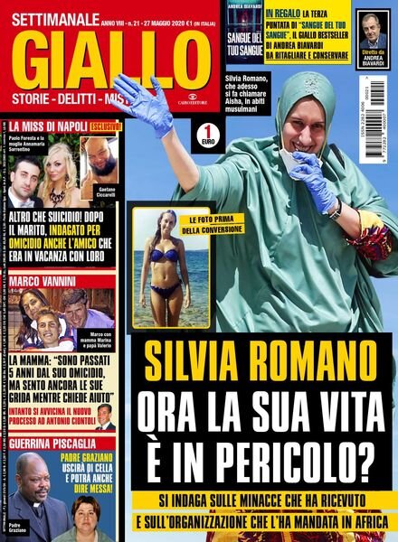 Giallo – 27 Maggio 2020 Cover