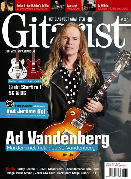 Gitarist Netherlands – juni 2020 Cover