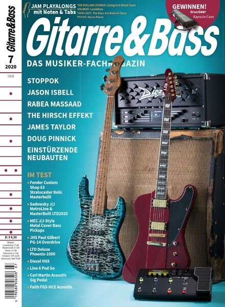 Gitarre & Bass – Juni 2020 Cover