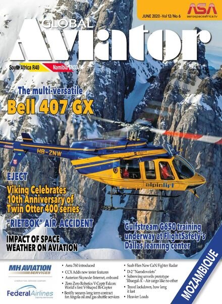 Global Aviator South Africa – June 2020 Cover