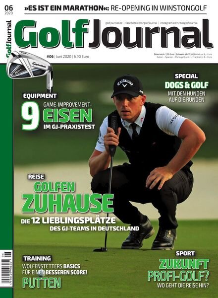 Golf Journal – Juni 2020 Cover