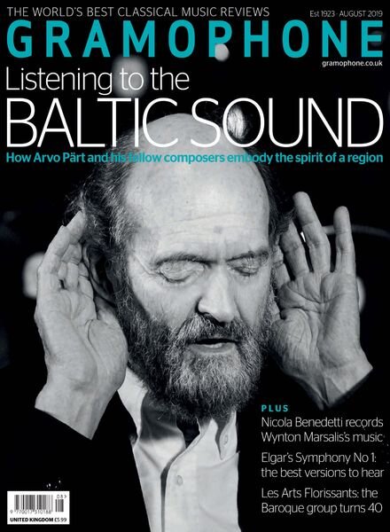 Gramophone – August 2019 Cover