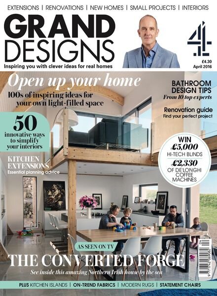 Grand Designs UK – April 2016 Cover