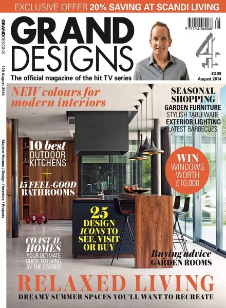 Grand Designs UK – August 2014 Cover
