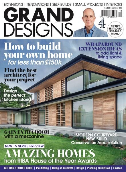 Grand Designs UK – December 2017 Cover