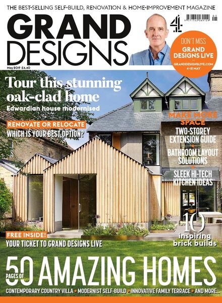 Grand Designs UK – May 2019 Cover