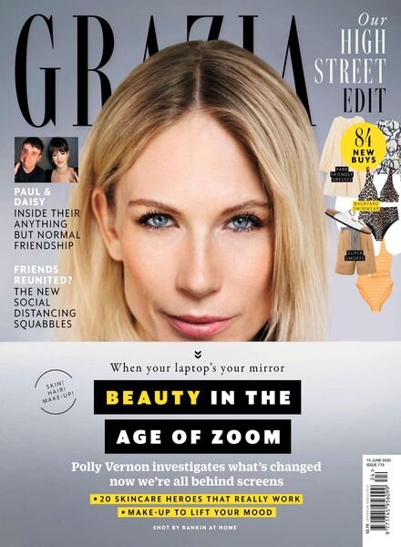 Grazia UK – 02 June 2020 Cover