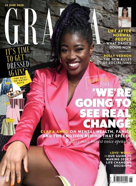 Grazia UK – 16 June 2020 Cover