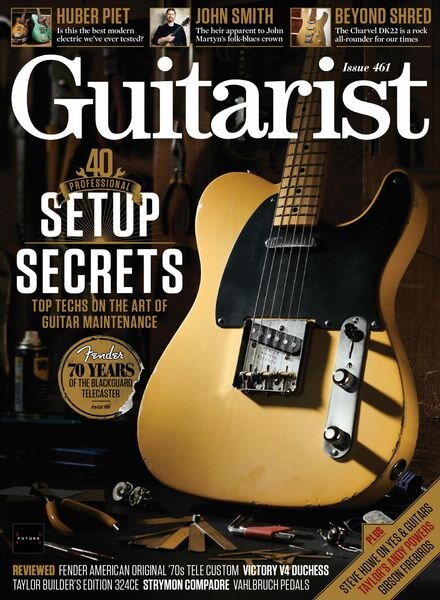 Guitarist – August 2020 Cover