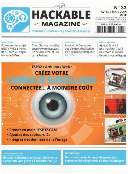 Hackable Magazine – Avril-Juin 2020 Cover