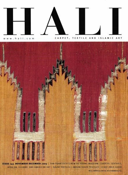 HALI – november-December 2005 Cover