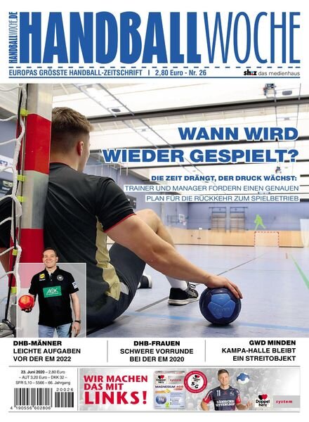 HANDBALLWOCHE – 23 Juni 2020 Cover