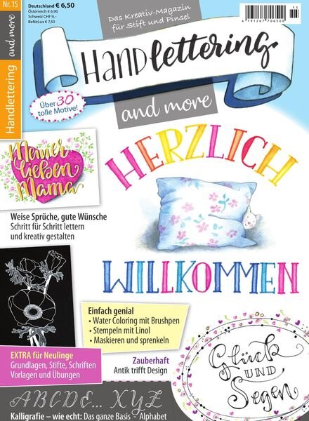 Handlettering and more – Nr.15 2020 Cover
